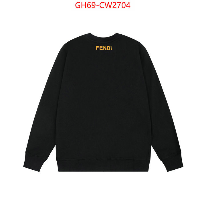 Clothing-Fendi,designer wholesale replica , ID: CW2704,$: 69USD