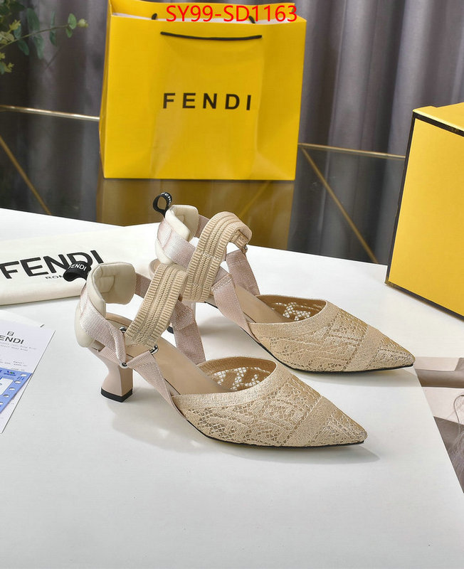 Women Shoes-Fendi,the best quality replica , ID: SD1163,$: 99USD