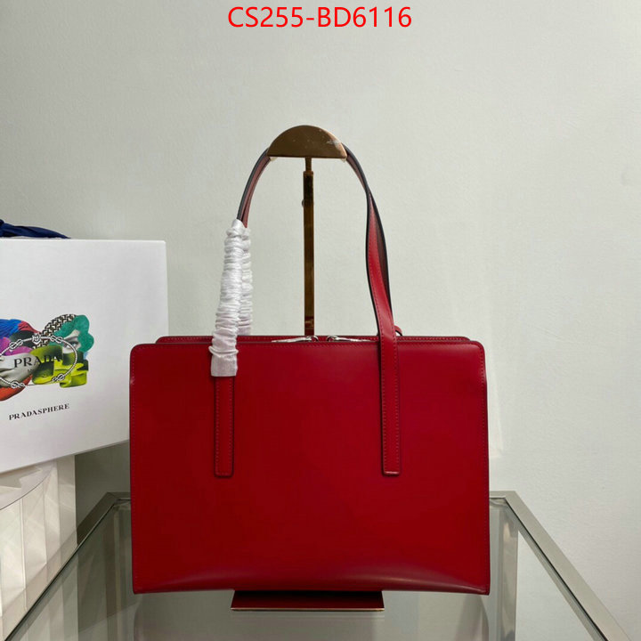 Prada Bags(TOP)-Handbag-,ID: BD6116,$: 255USD