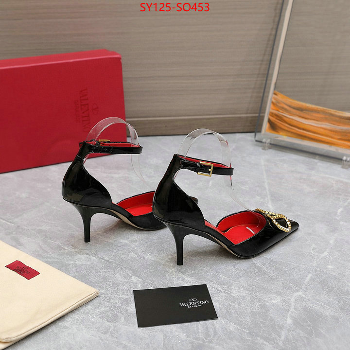 Women Shoes-Valentino,aaaaa+ class replica , ID: SO453,$: 125USD