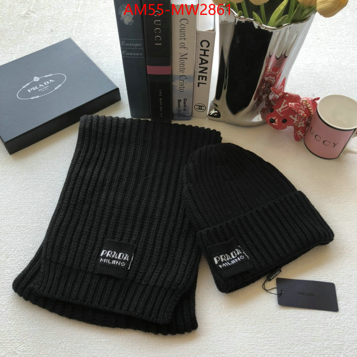 Cap (Hat)-Prada,fake designer , ID: MW2861,$: 55USD