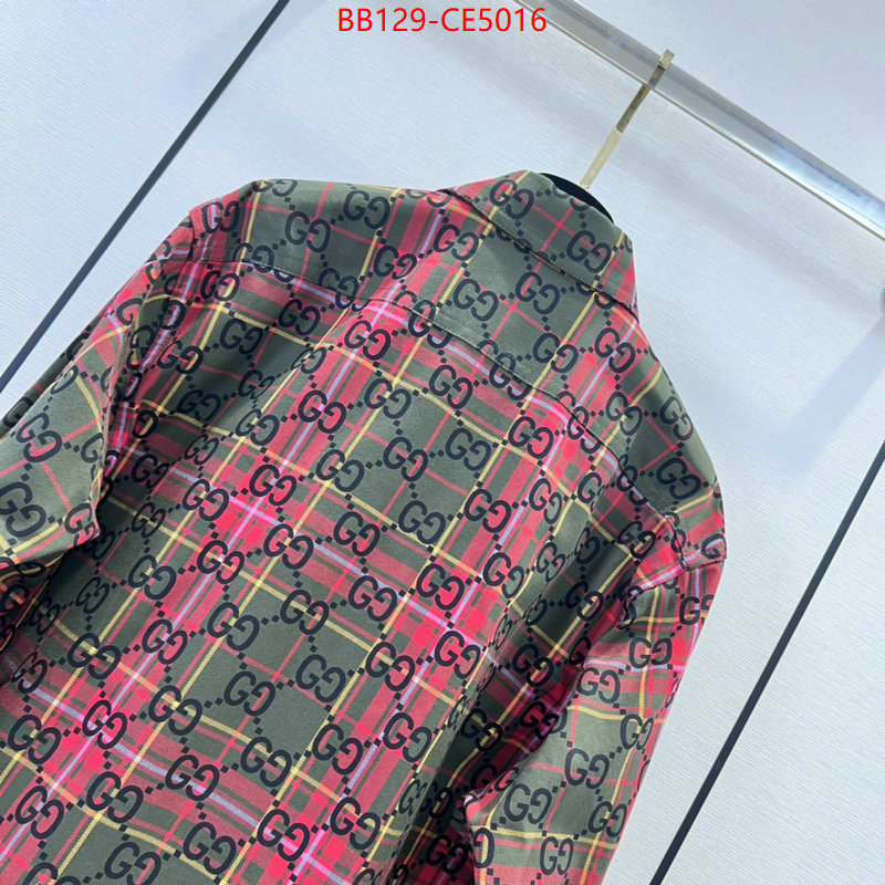 Clothing-Gucci,wholesale sale , ID: CE5016,$: 129USD