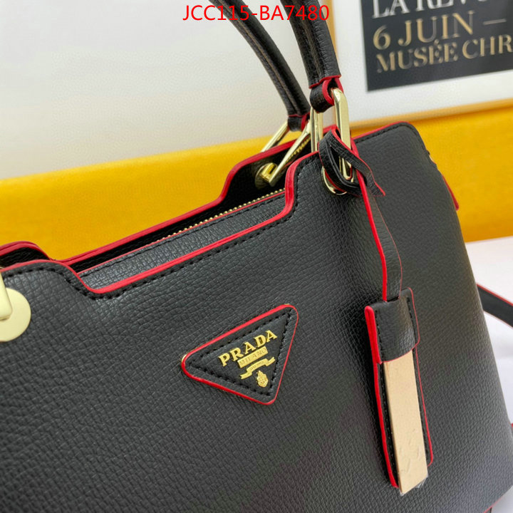 Prada Bags(4A)-Handbag-,top fake designer ,ID: BA7480,$: 115USD