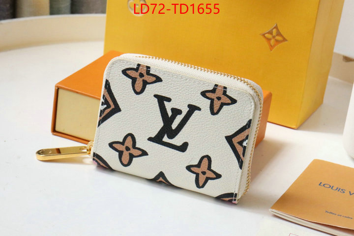 LV Bags(TOP)-Wallet,ID: TD1655,$: 72USD