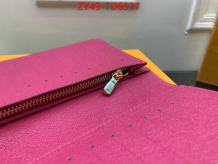 LV Bags(4A)-Wallet,best aaaaa ,ID: TD6537,$: 49USD