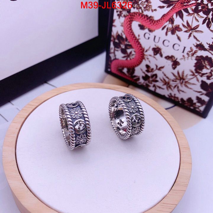 Jewelry-Gucci, ID: JL6326 ,buy high quality fake,$: 39USD