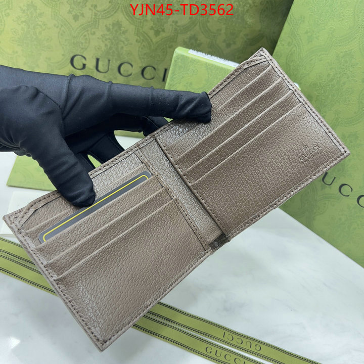 Gucci Bags(4A)-Wallet-,copy aaaaa ,ID: TD3562,$: 45USD