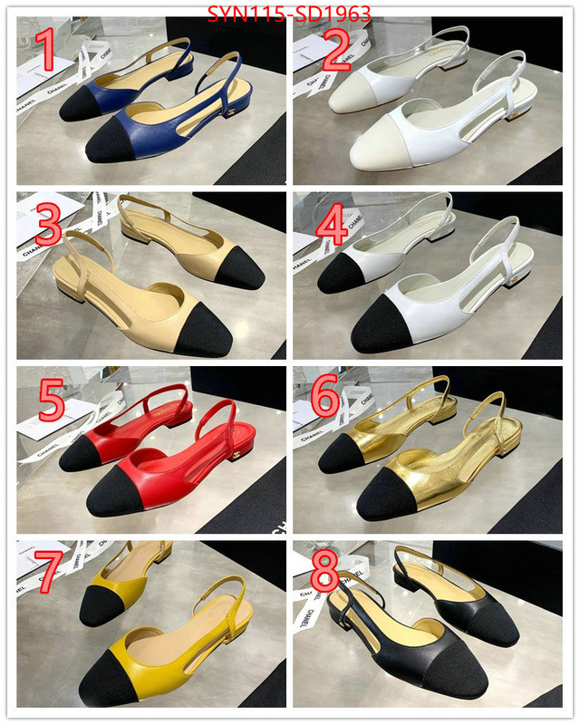 Women Shoes-Chanel,high quality 1:1 replica , ID: SD1963,$: 115USD