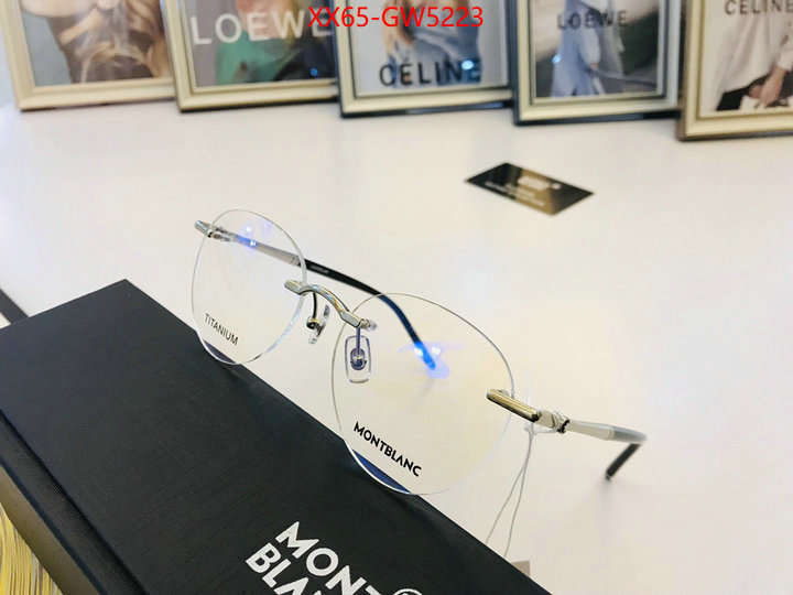 Glasses-Montblanc,mirror quality , ID: GW5223,$: 65USD