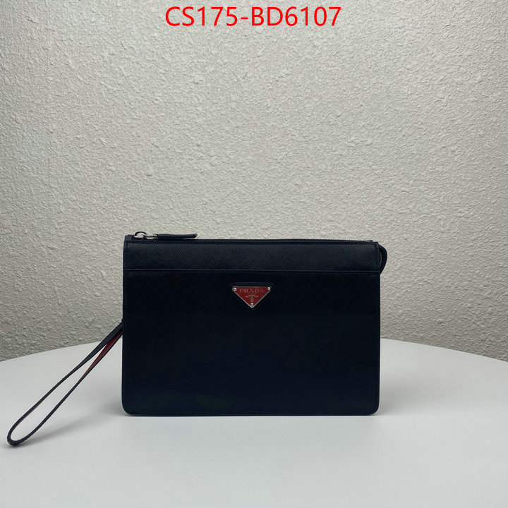 Prada Bags(TOP)-Clutch-,ID: BD6107,$: 175USD