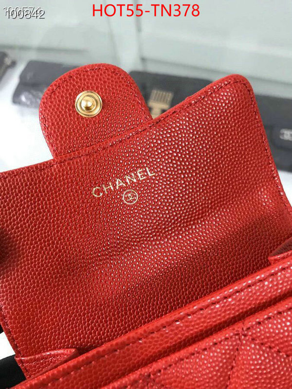 Chanel Bags(TOP)-Wallet-,ID: TN378,$: 55USD