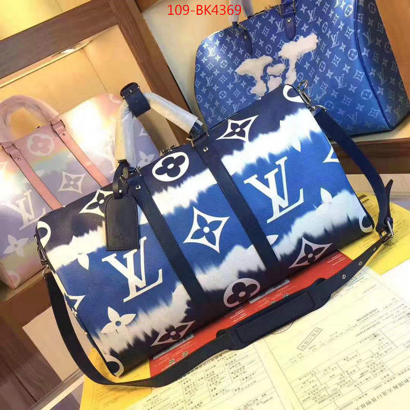 LV Bags(4A)-Keepall BandouliRe 45-50-,where to buy the best replica ,ID: BK4369,$: 109USD