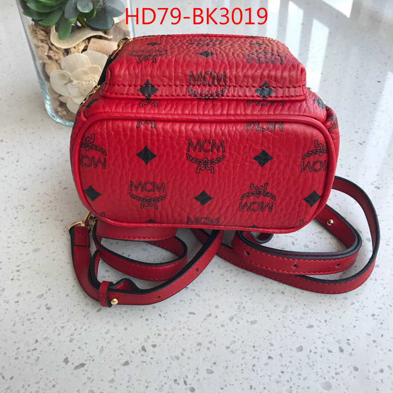 MCM Bags(TOP)-Backpack-,ID: BK3019,$: 105USD