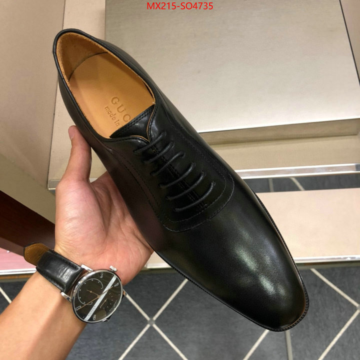 Men Shoes-Gucci,aaaaa , ID: SO4735,$: 215USD