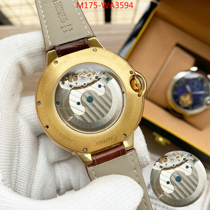 Watch(4A)-Cartier,sell online luxury designer ,ID: WA3594,$: 175USD