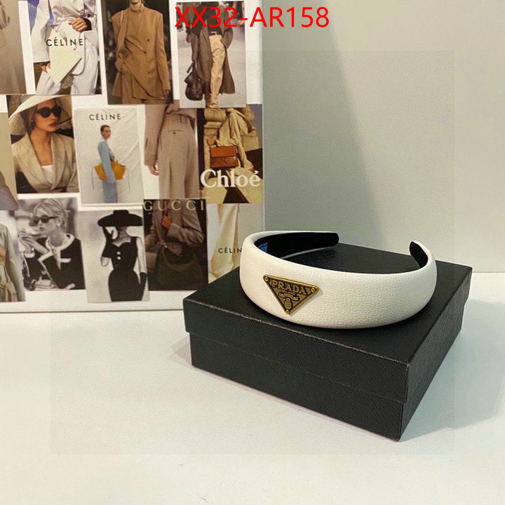 Hair band-Prada,mirror copy luxury , ID: AR158,$: 32USD