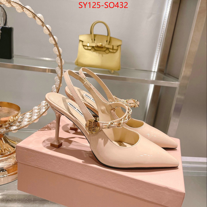 Women Shoes-Miu Miu,store , ID: SO432,$: 125USD