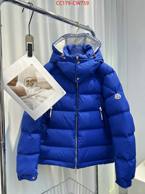 Down jacket Women-Moncler,is it illegal to buy dupe , ID: CW759,$: 179USD