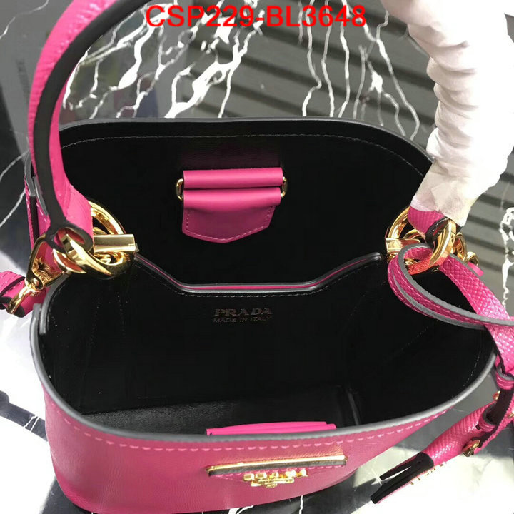 Prada Bags(TOP)-Diagonal-,ID: BL3648,$: 229USD