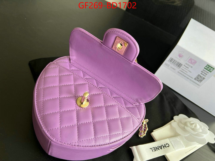 Chanel Bags(TOP)-Diagonal-,ID: BD1702,$: 269USD