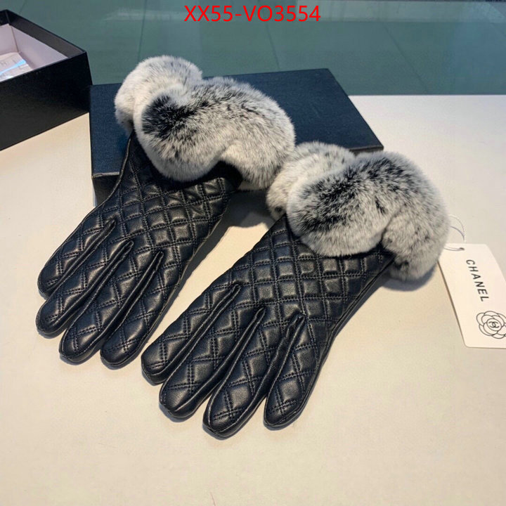 Gloves-Chanel,top perfect fake , ID: VO3554,$: 55USD