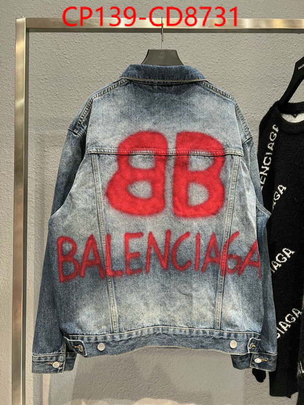 Clothing-Balenciaga,replica best , ID: CD8731,$: 139USD