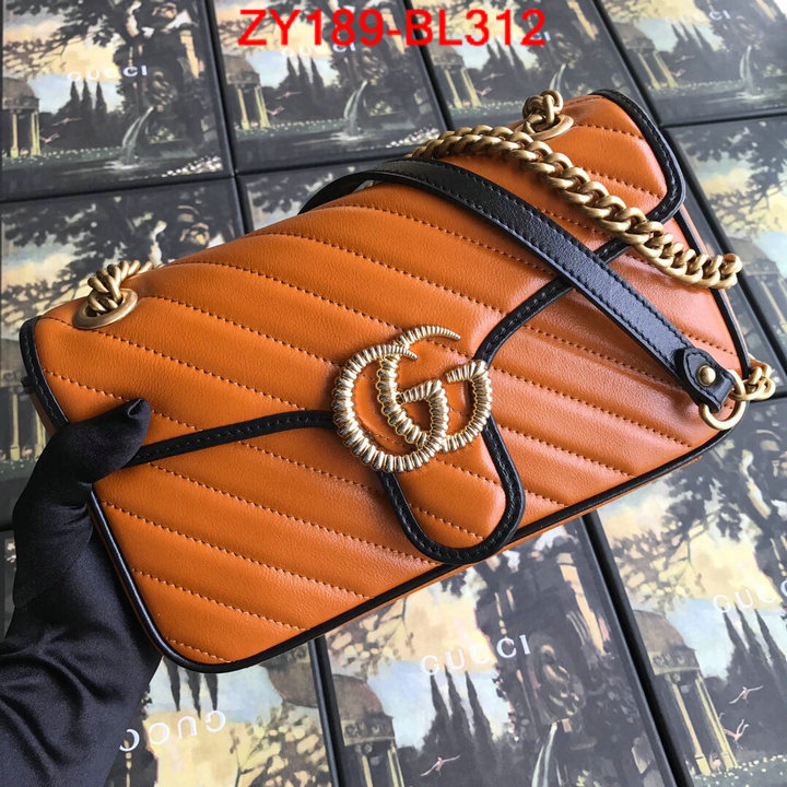 Gucci Bags(TOP)-Marmont,ID: BL312,$:189USD