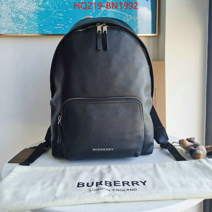 Burberry Bags(TOP)-Backpack-,perfect replica ,ID: BN1992,$: 219USD