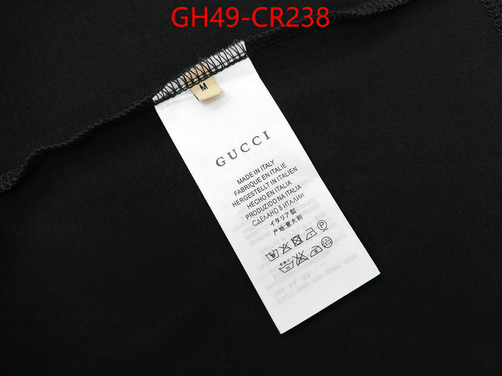 Clothing-Gucci,designer , ID: CR238,$: 49USD