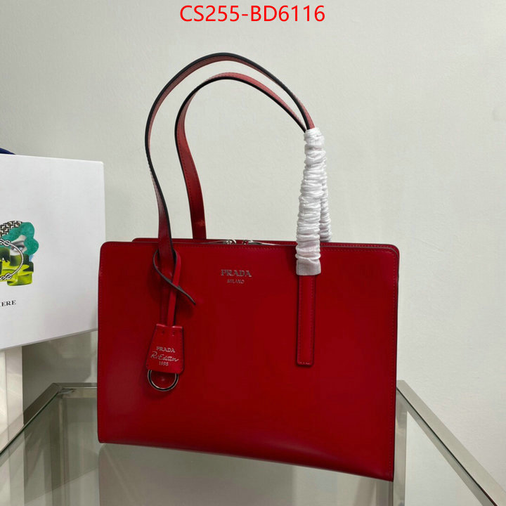 Prada Bags(TOP)-Handbag-,ID: BD6116,$: 255USD