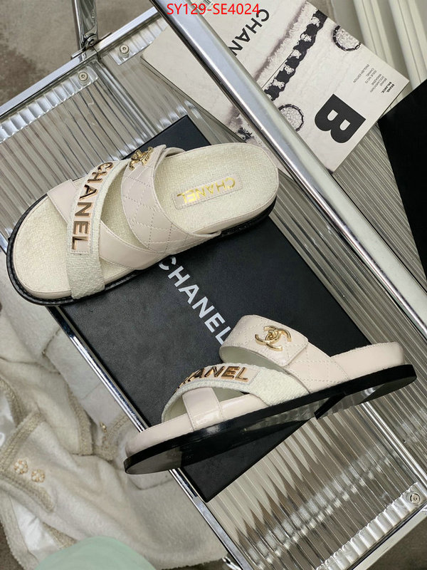 Women Shoes-Chanel,perfect replica , ID: SE4024,$: 129USD