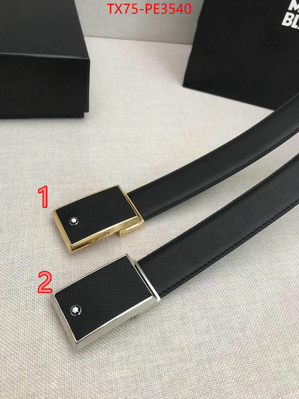 Belts-Montblanc,cheap wholesale , ID: PE3540,$: 75USD