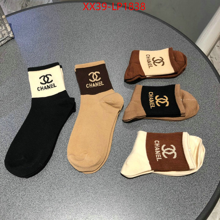 Sock-Chanel,copy , ID: LP1838,$: 39USD