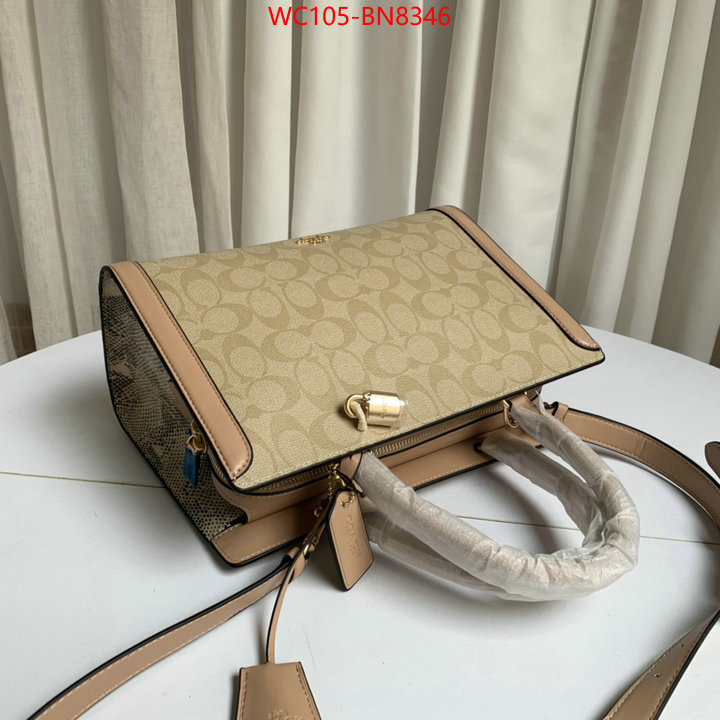 Coach Bags(4A)-Handbag-,what is a counter quality ,ID: BN8346,$: 105USD