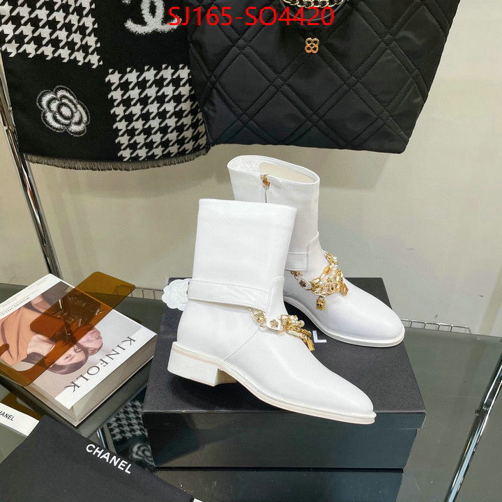 Women Shoes-Chanel,fake aaaaa , ID: SO4420,$: 165USD