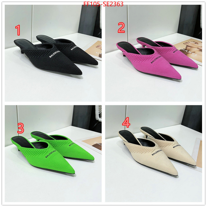 Women Shoes-Balenciaga,high quality 1:1 replica , ID: SE2363,$: 105USD