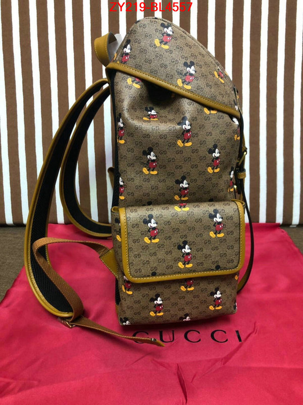 Gucci Bags(TOP)-Backpack-,replica how can you ,ID: BL4557,$: 219USD