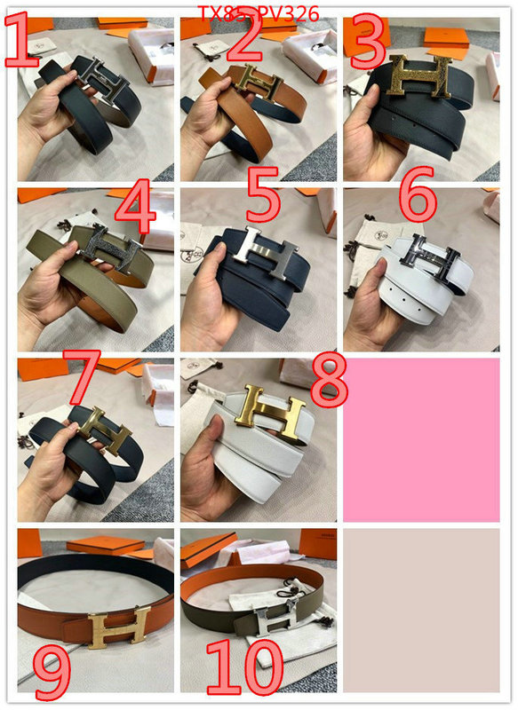 Belts-Hermes,replica shop , ID: PV326,$:85USD