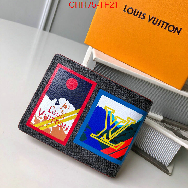 LV Bags(TOP)-Wallet,ID: TF21,$:75USD