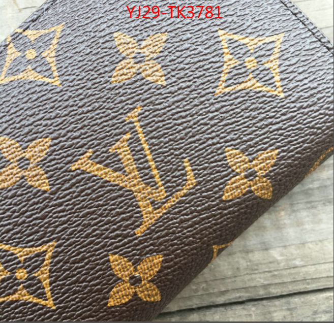 LV Bags(4A)-Wallet,ID: TK3781,$:29USD