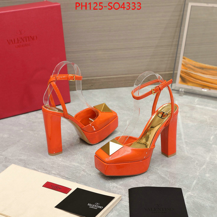 Women Shoes-Valentino,what's the best to buy replica , ID: SO4333,$: 125USD