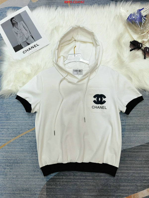 Clothing-Chanel,found replica , ID: CE4982,$: 99USD