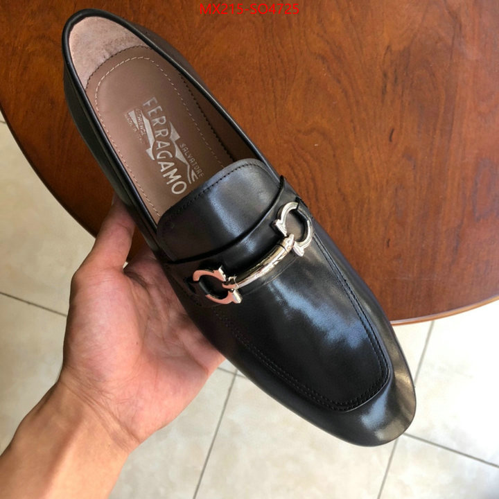 Men shoes-Ferragamo,highest product quality , ID: SO4725,$: 215USD
