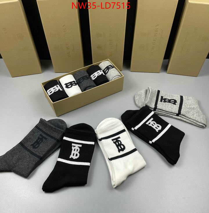 Sock-Burberry,we offer , ID: LD7515,$: 35USD