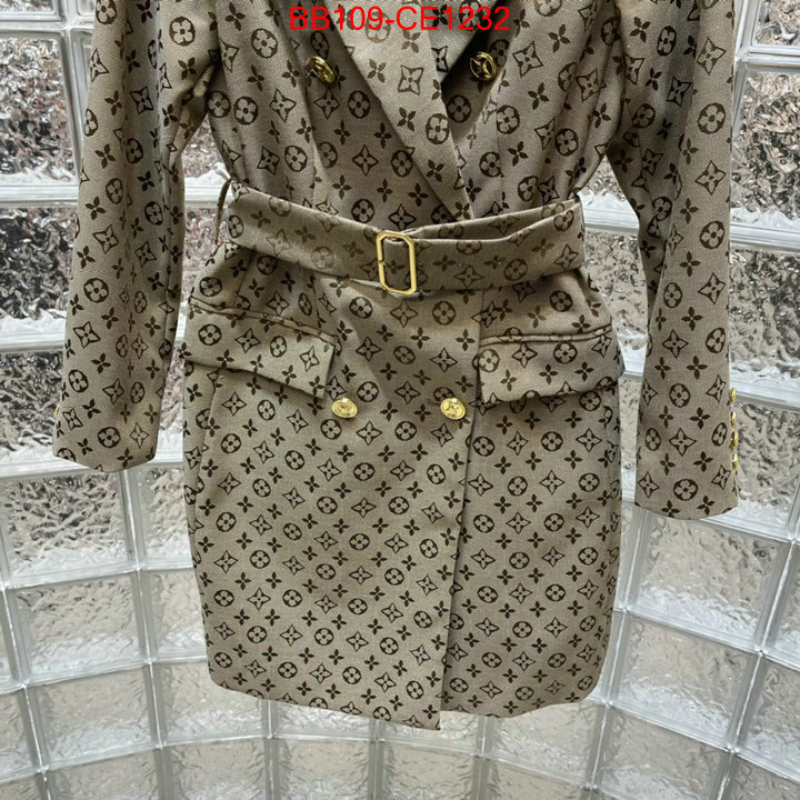 Clothing-LV,designer fashion replica , ID: CE1232,$: 109USD