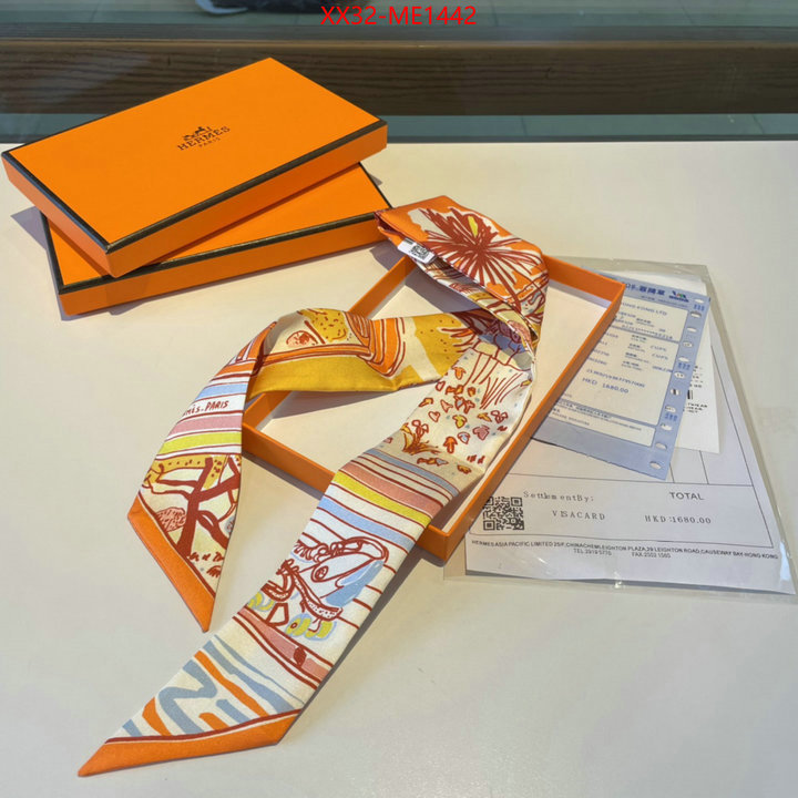 Scarf-Hermes,top perfect fake , ID: ME1442,$: 32USD