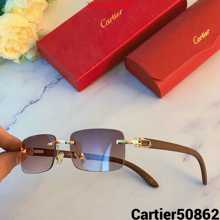 Glasses-Cartier,knockoff , ID: GE1490,$: 49USD