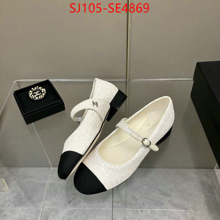 Women Shoes-Chanel,aaaaa quality replica , ID: SE4869,$: 105USD