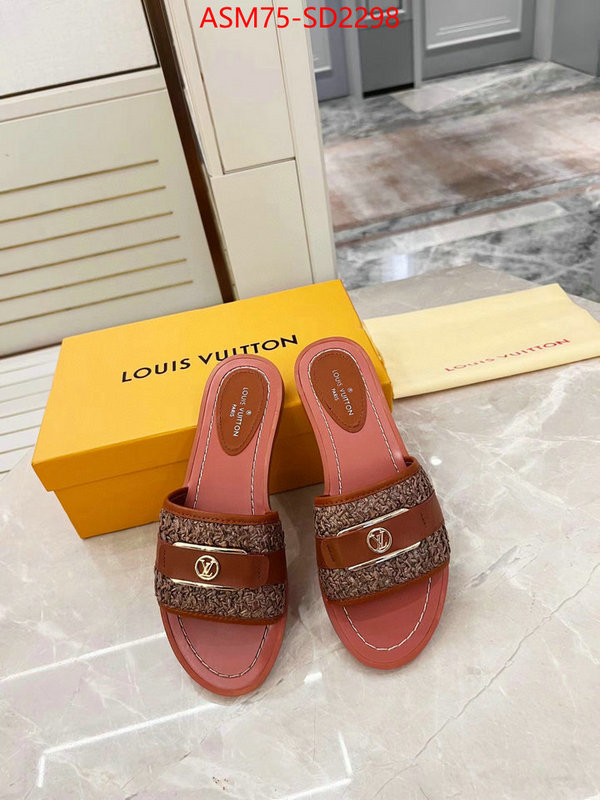 Women Shoes-LV,best capucines replica , ID: SD2298,$: 75USD