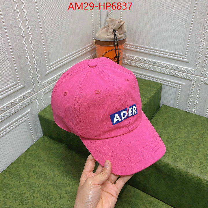 Cap (Hat)-ADER,best quality designer , ID: HP6837,$: 29USD